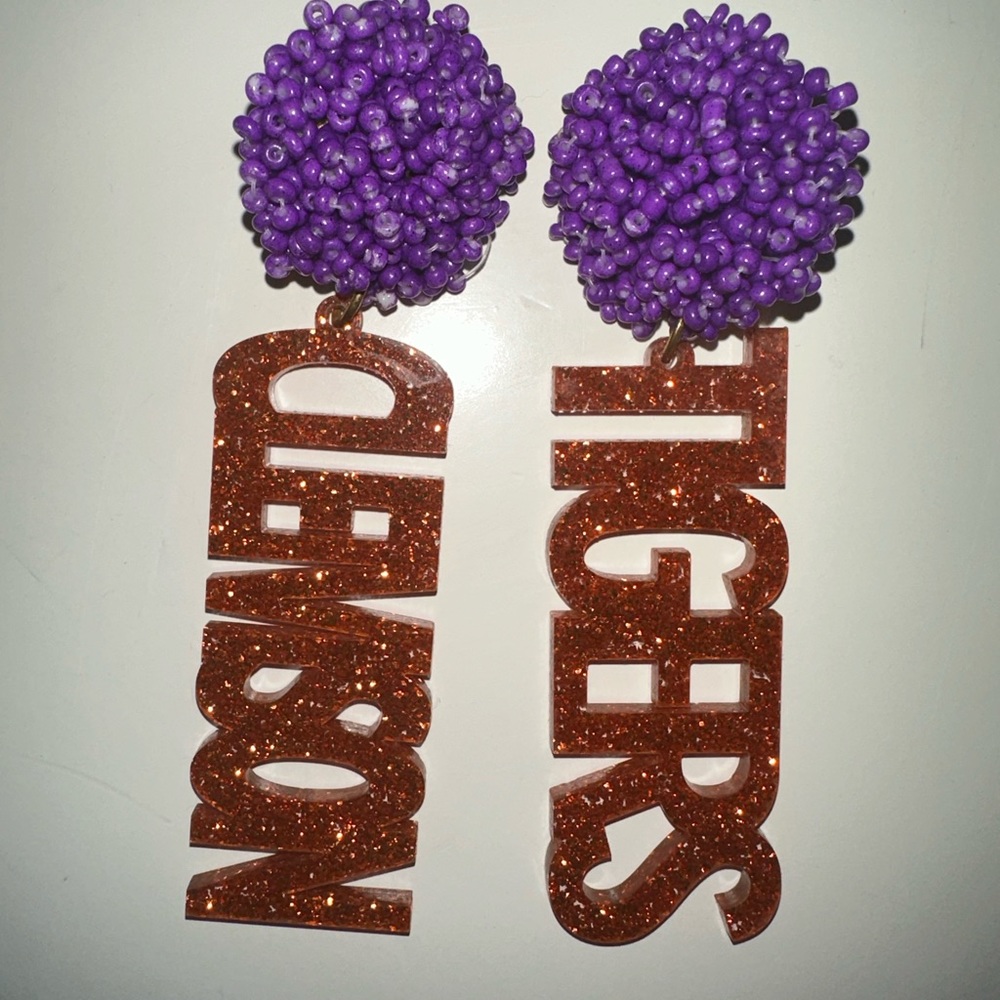 Clemson Tigers Earrings